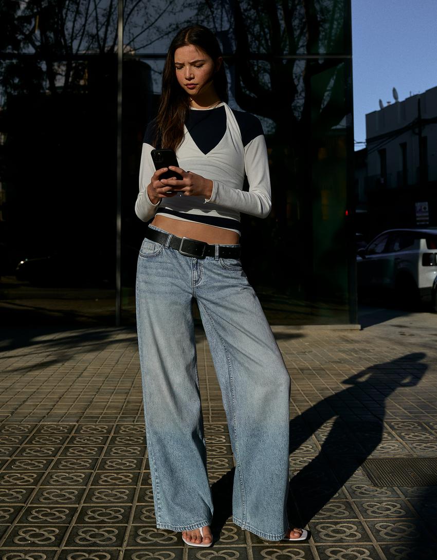 Джинсы Bershka